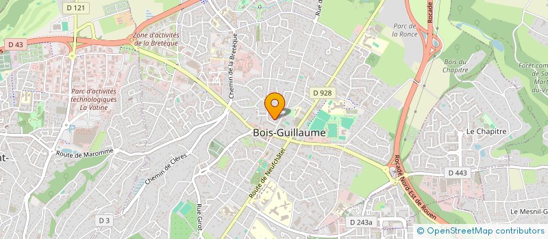 localisation de l'entreprise ASS FAMILLES DE BOIS GUILLAUME à BOIS-GUILLAUME
