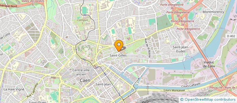 localisation de l'entreprise ASS FAMILLES ET FOI à CAEN