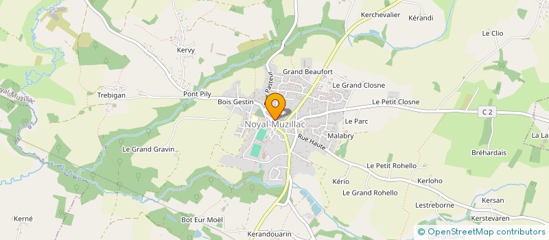 localisation de l'entreprise ASS FAMILLES RURALES ARZAL LES KORRIGANS à ARZAL