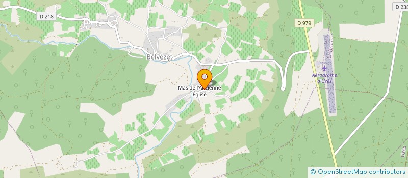 localisation de l'entreprise ASS FAMILLES RURALES DE BELVEZET à BELVEZET