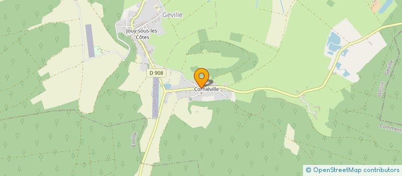 localisation de l'entreprise ASS FAMILLES RURALES DE GEVILLE à GEVILLE