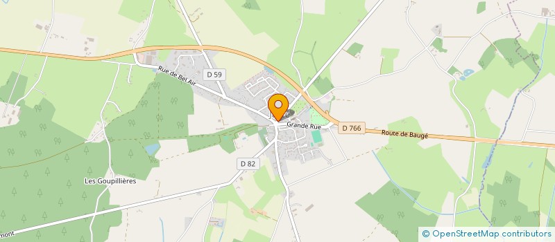 localisation de l'entreprise ASS FAMILLES RURALES SEICHES SUR LE LOIR à SEICHES-SUR-LE-LOIR