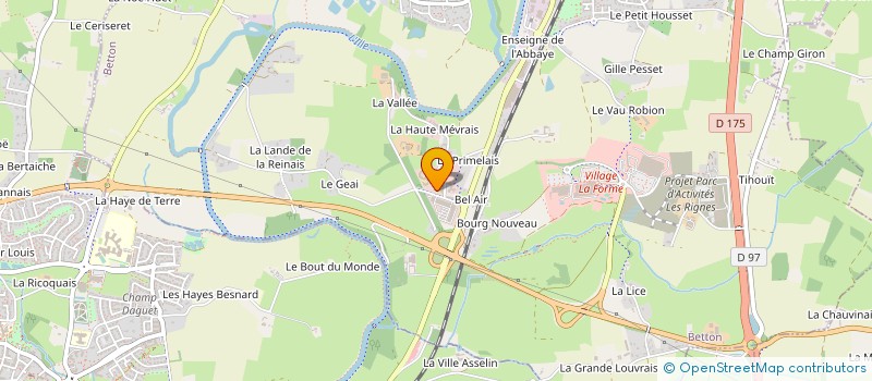 localisation de l'entreprise ASS FAMILLES TRAUMATISES CRANIENS D'I&V à BETTON