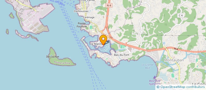localisation de l'entreprise ASS FANN DJO à LE GOSIER
