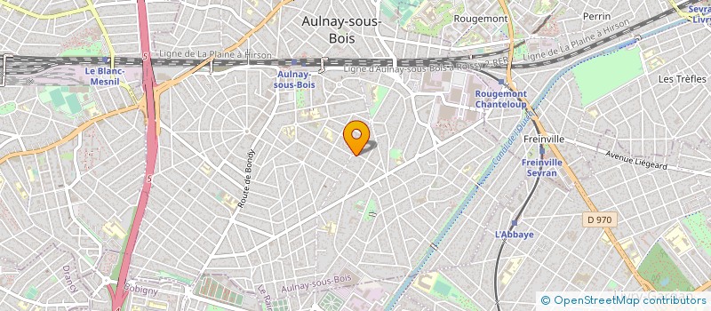 localisation de l'entreprise ASS FARFADETS AULNAYSIENS à AULNAY-SOUS-BOIS