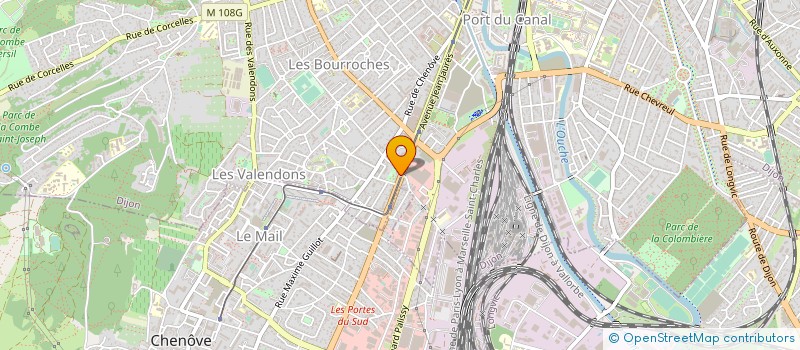 localisation de l'entreprise ASS FED FRANCAISE DE JEU DE DAMES  DIJON