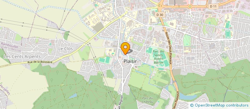 localisation de l'entreprise ASS  FED NATIONALE ANCIENS COMBATTANTS à PLAISIR