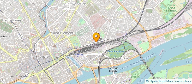 localisation de l'entreprise ASS FEDER ACCUEIL VOCAT INT LOIRE OCEAN à NANTES