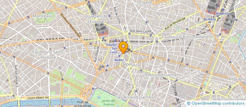 localisation de l'entreprise ASS FEDERALE POUR FORMATION MEDECINS  PARIS