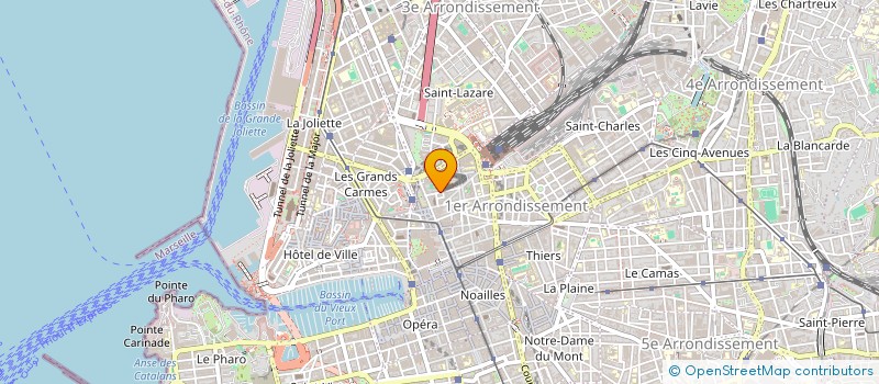 localisation de l'entreprise ASS FEDERATION ASSOCIATIONS DE FEMME à MARSEILLE