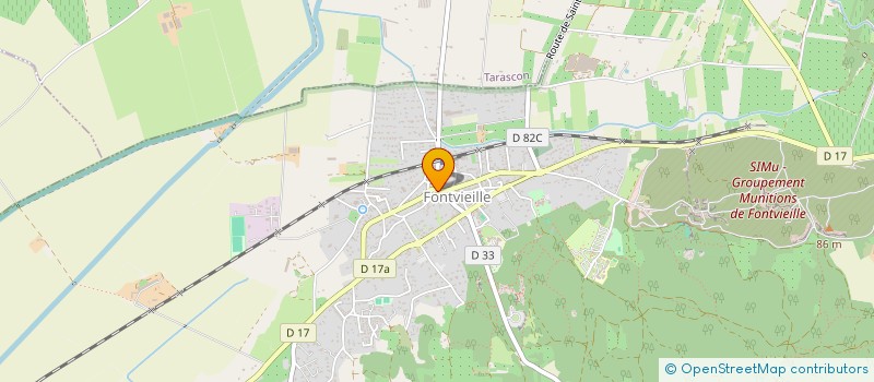 localisation de l'entreprise ASS FEDERATION DU GRAND DELTA  FONTVIEILLE