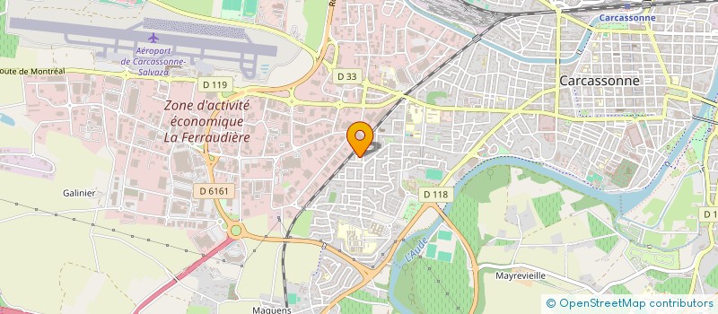 localisation de l'entreprise ASS  FEDERATION SYNDICALE UNITAIRE  CARCASSONNE