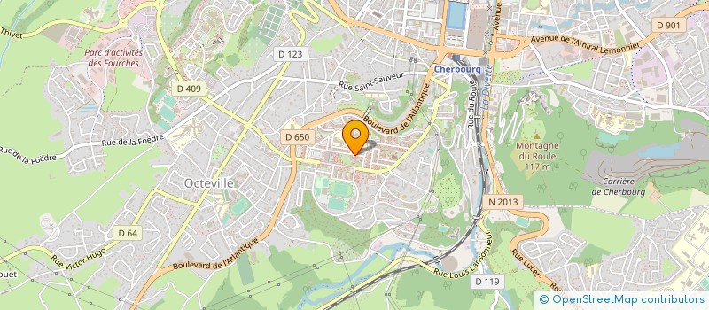 localisation de l'entreprise ASS FEMMES ET HORIZONS  CHERBOURG-EN-COTENTIN