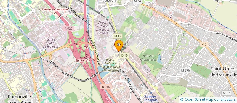 localisation de l'entreprise ASS FEST 'INP à TOULOUSE