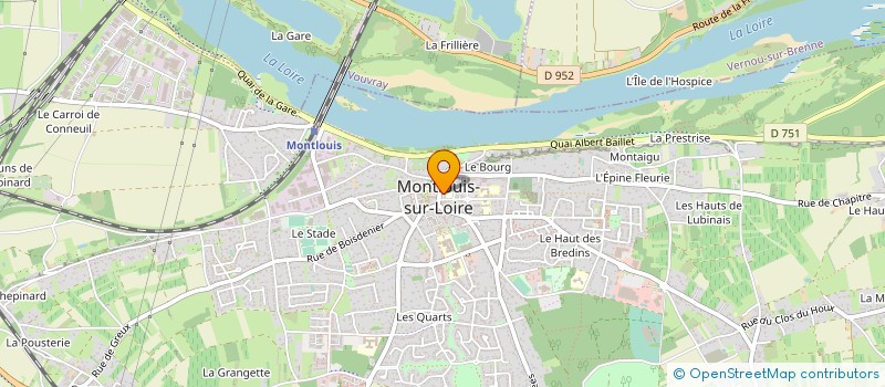 localisation de l'entreprise ASS FESTIVAL JAZZ EN TOURAINE  MONTLOUIS-SUR-LOIRE