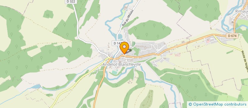 localisation de l'entreprise ASS FESTIVALS GD EST - PAYS ANDELOT 52 à ANDELOT-BLANCHEVILLE