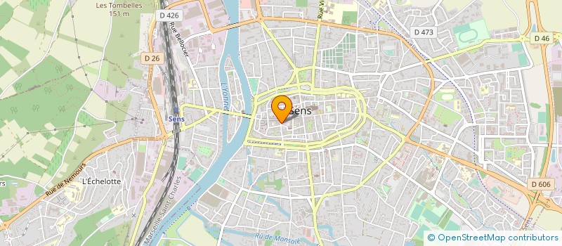 localisation de l'entreprise ASS FETE LA CULTURE EN MUSIQUE à SENS