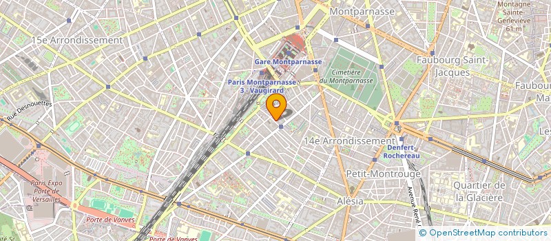 localisation de l'entreprise ASS FIESTA PRODUCTION  PARIS