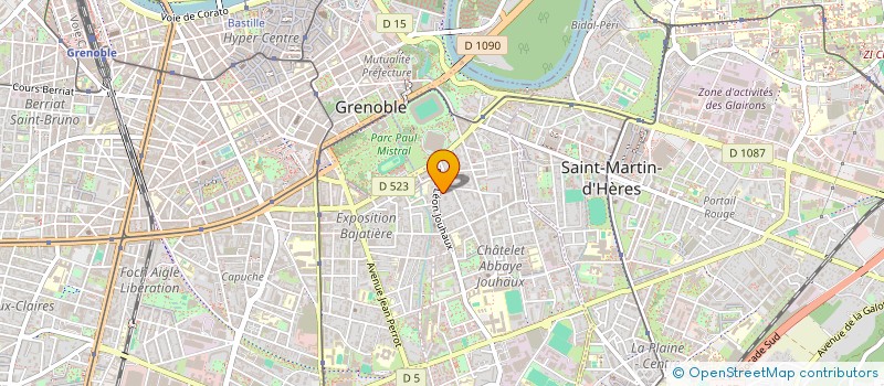 localisation de l'entreprise ASS FIGURES LIBRES à GRENOBLE