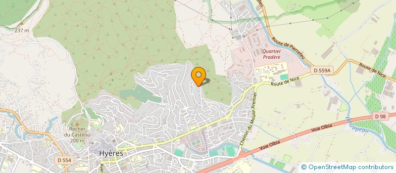 localisation de l'entreprise ASS FILLES FILS HARKIS HYERSD ENVIR AMIS à HYERES