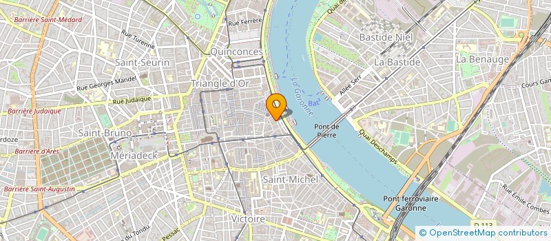 localisation de l'entreprise ASS FINAN ELEC NOEL MAMERE REGIONALE 98 à BORDEAUX