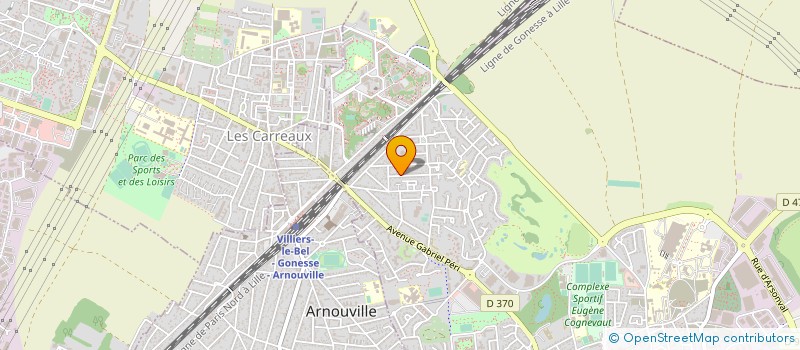 localisation de l'entreprise ASS FINANC CAMP ELEC JP BLAZY LEGIS 2002 à GONESSE