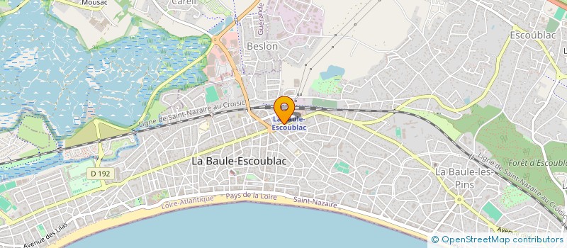 localisation de l'entreprise ASS FINANCE CAMPAGNE ELECTORALE GUICHARD à LA BAULE-ESCOUBLAC