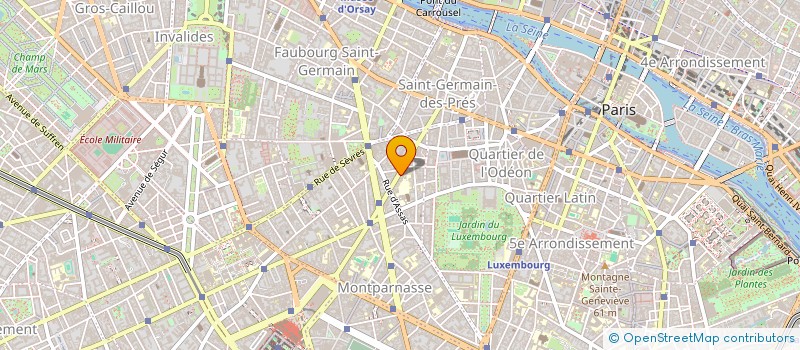 localisation de l'entreprise ASS FINANCE CAMPAGNE JEAN-PIERRE LECOQ  PARIS