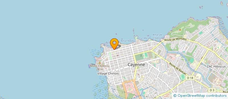 localisation de l'entreprise ASS FINANCEMENT RASSEMBLEMENT GUYANE REP  CAYENNE