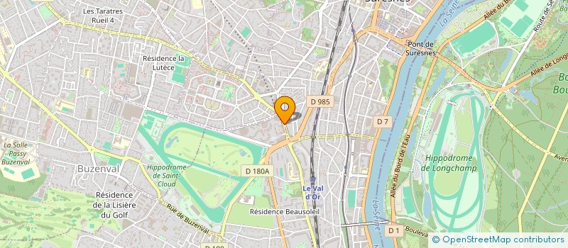 localisation de l'entreprise ASS FINEPARGNE à SURESNES