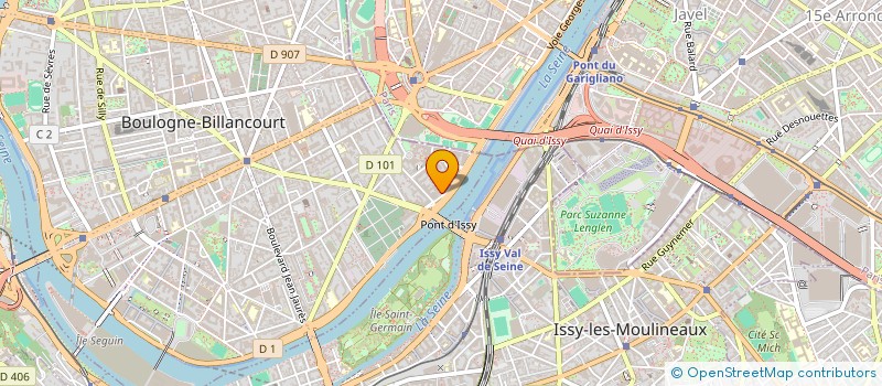 localisation de l'entreprise ASS FISITA à BOULOGNE-BILLANCOURT