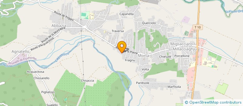 localisation de l'entreprise ASS FIUMORBAISE PROTECT ANIMAUX ENVIRONT à PRUNELLI-DI-FIUMORBO