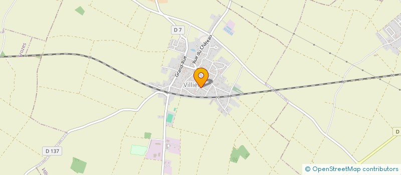 localisation de l'entreprise ASS FLEUR DES MASCAREIGNES  VILLIERS