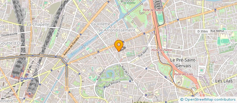 localisation de l'entreprise ASS FNACVGOSS à PARIS