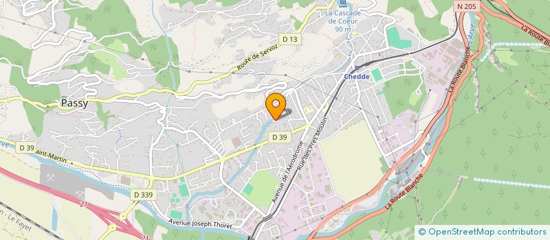 localisation de l'entreprise ASS FNATH à PASSY