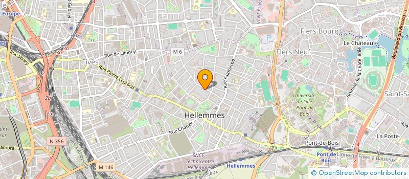 localisation de l'entreprise ASS FOLKLORIQ ESTRELAS DONORTE à LILLE