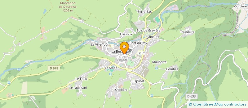 localisation de l'entreprise ASS FONC PASTORALE LIBRE CHAMPBOURGUET  BESSE-ET-SAINT-ANASTAISE