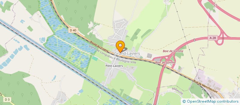 localisation de l'entreprise ASS FONC REMEMB ABBEVILLE GRAND LAVIERS  GRAND-LAVIERS