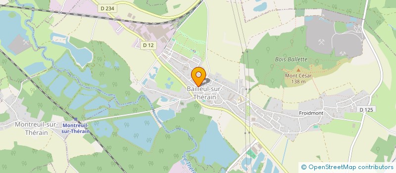 localisation de l'entreprise ASS FONCIERE DE BAILLEUL SUR THERAIN à BAILLEUL-SUR-THERAIN