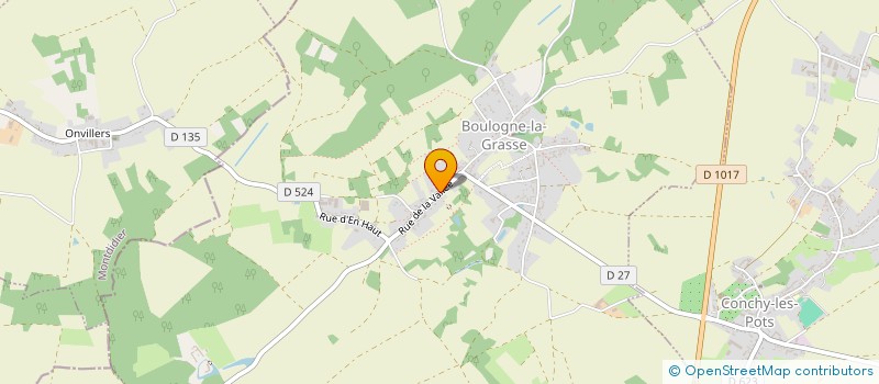 localisation de l'entreprise ASS FONCIERE DE BOULOGNE LA GRASSE à BOULOGNE-LA-GRASSE