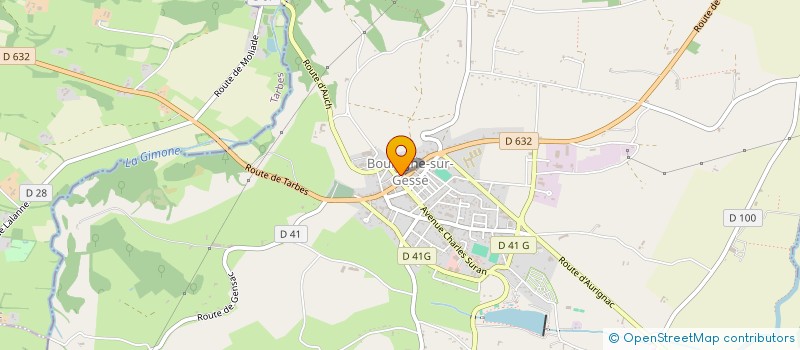 localisation de l'entreprise ASS FONCIERE DE BOULOGNE SUR GESSE à BOULOGNE-SUR-GESSE