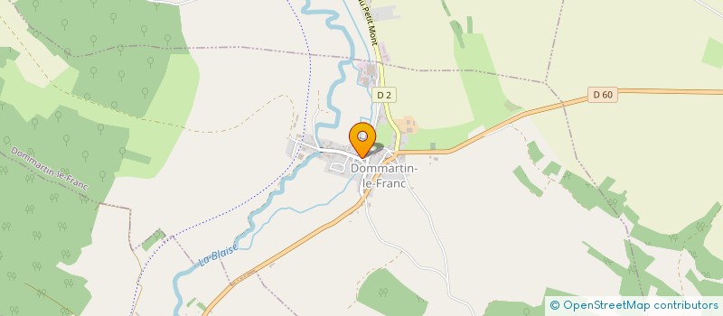 localisation de l'entreprise ASS FONCIERE DE DOMMARTIN-LE-FRANC à DOMMARTIN-LE-FRANC