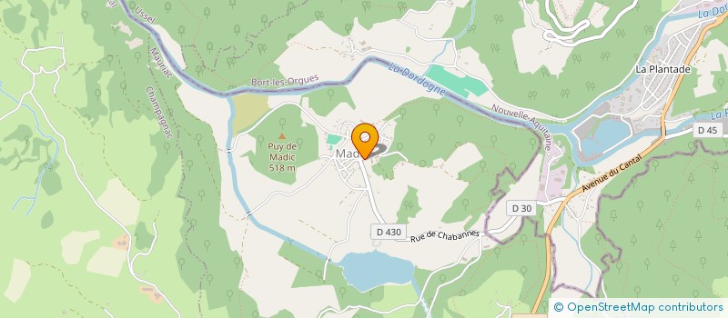 localisation de l'entreprise ASS FONCIERE DE MADIC à MADIC