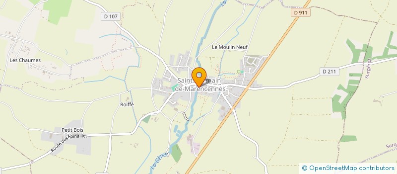 localisation de l'entreprise ASS FONCIERE DE REMBT BREUIL LA REORTE à BREUIL-LA-REORTE