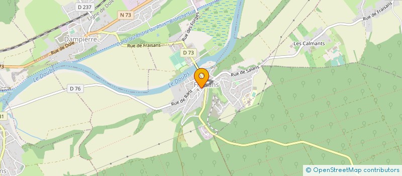 localisation de l'entreprise ASS FONCIERE DE REMEMBREMENT à FRAISANS