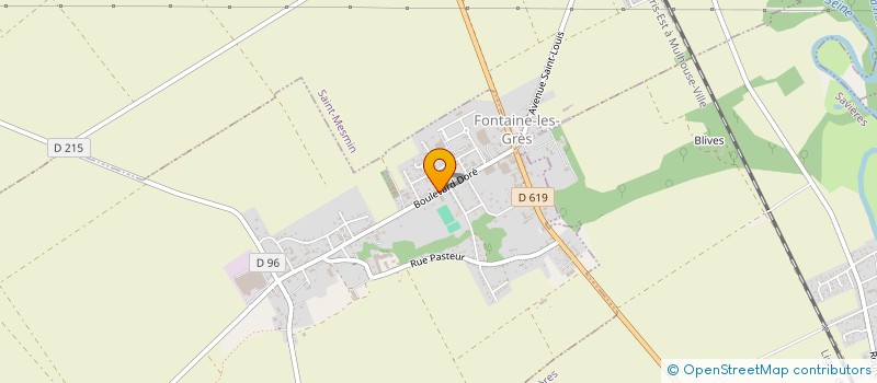 localisation de l'entreprise ASS FONCIERE DE REMEMBREMENT  FONTAINE-LES-GRES