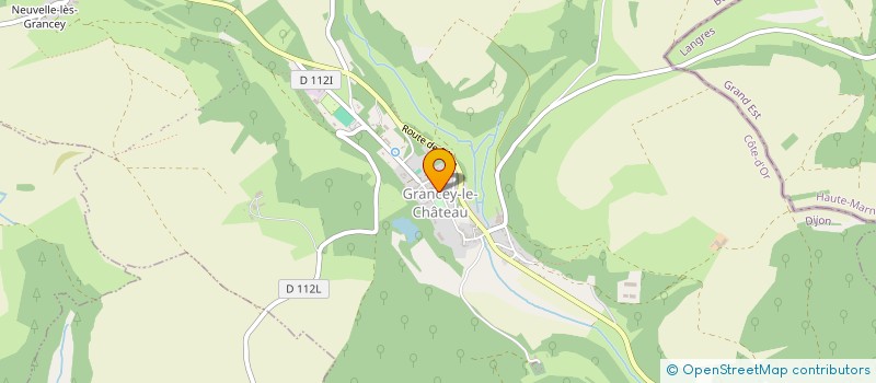 localisation de l'entreprise ASS FONCIERE DE REMEMBREMENT  GRANCEY-LE-CHATEAU-NEUVELLE