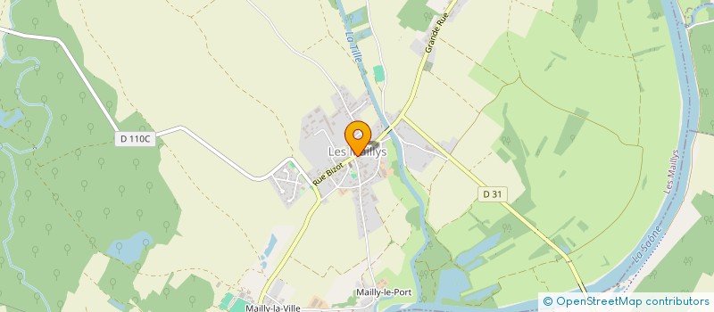 localisation de l'entreprise ASS FONCIERE DE REMEMBREMENT  LES MAILLYS