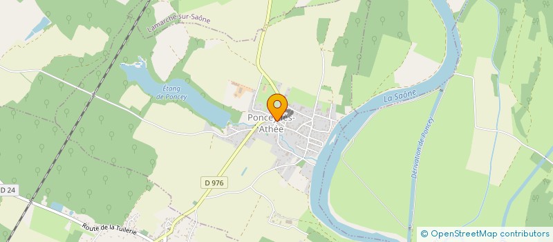 localisation de l'entreprise ASS FONCIERE DE REMEMBREMENT à PONCEY-LES-ATHEE