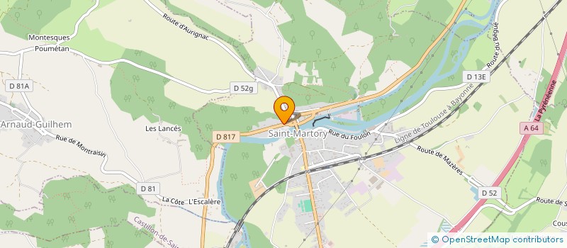 localisation de l'entreprise ASS FONCIERE DE REMEMBREMENT à CASTILLON-DE-SAINT-MARTORY